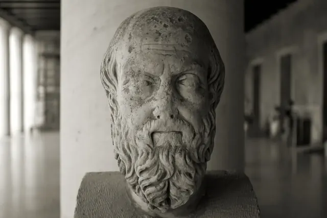 Bust of Herodotus, Roman copy of a Greek original